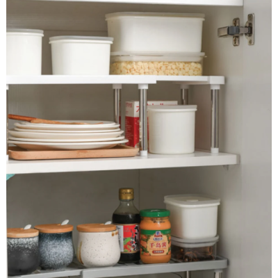 Raft retractabil pentru bucatarie picioare inox