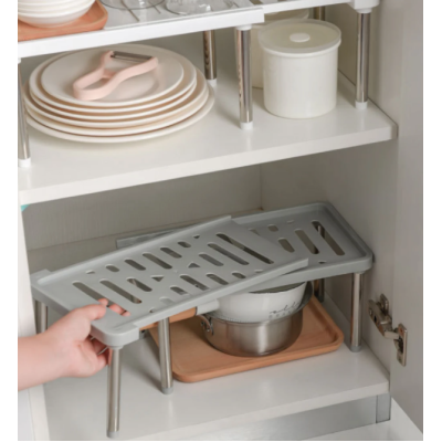 Raft retractabil pentru bucatarie picioare inox