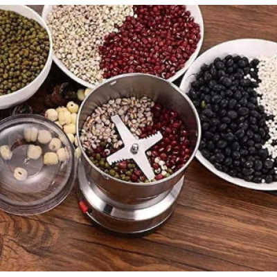 Rasnita electrica din inox cu lame de metal pentru macinare