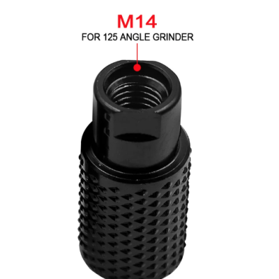 Raspel lemn dimensiune 30MM filet M14 negru