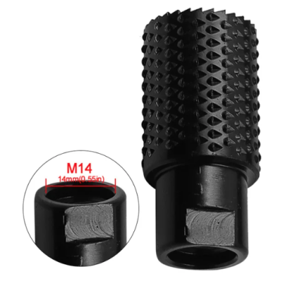 Raspel lemn dimensiune 30MM filet M14 negru