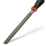 Raspila lemn (pila) - profil semi-rotund