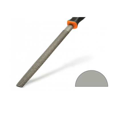 Raspila lemn (pila) - profil semi-rotund