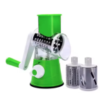 Razatoare cu manivela 3 accesorii de ras Verde/Alb