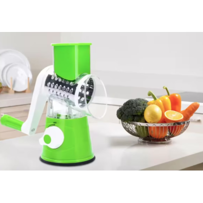 Razatoare cu manivela 3 accesorii de ras Verde/Alb