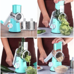 Razatoare manuala din plastic multifunctionala Q C44 cu 3 accesorii diferite de taiere