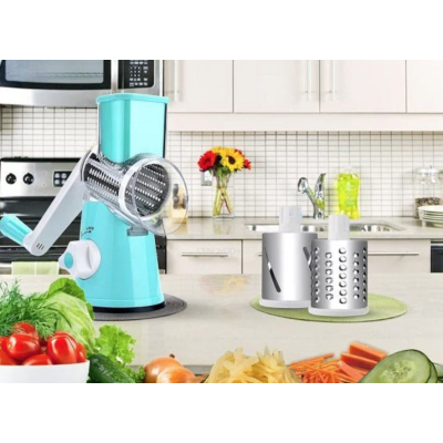 Razatoare manuala din plastic multifunctionala Q C44 cu 3 accesorii diferite de taiere