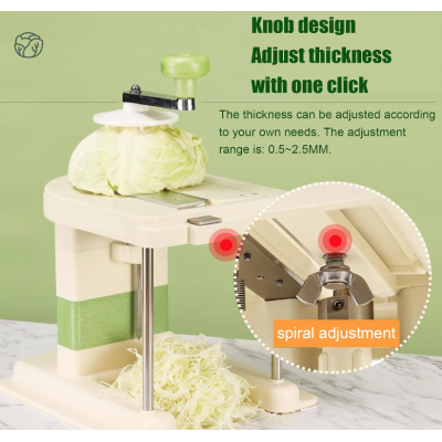 Razatoare pentru varza manuala cu manivela si 3 lame