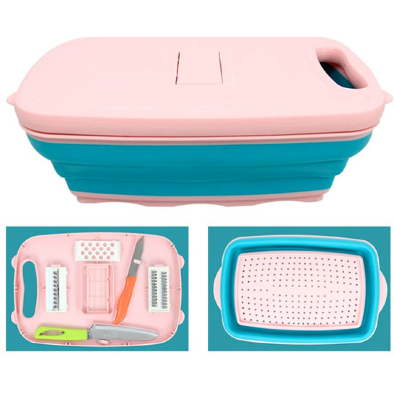 Razatoare pliabila cu accesorii tip caserola