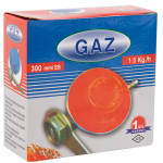 Regulator ceas butelie gaz 30mm/ss ALBASTRU