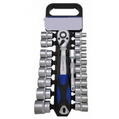 RIB-Set 20 Piese Cheie cu Clichet 1/2 Capete Chei Tubulare 8-32mm