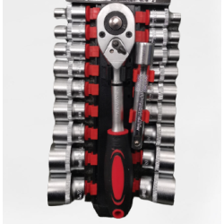RIB-Set 20 Piese Cheie cu Clichet 1/2" Capete Chei Tubulare 8-32mm