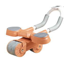 Roata Abdominala revenire automata latime 4 inch Portocaliu