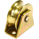 Roata poarta culisanta ingusta diametru 80mm cu sina tip teava