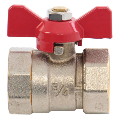 Robinet trecere apa calda din alama 3/4