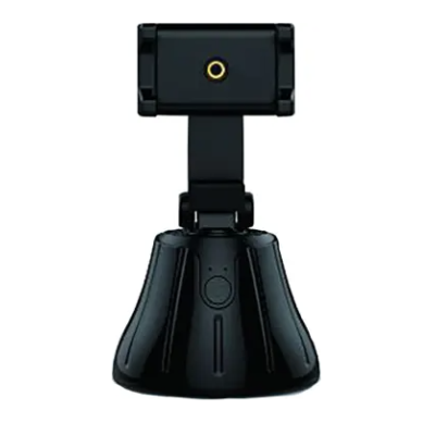 Robot cameraman cu suport telefon Bluetooth reincarcabil rotire 360 grade