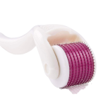 Rola masaj facial MESOROLLER 540ace 1mm  Alb