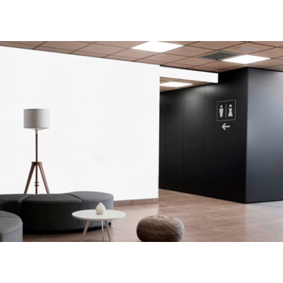 Rola Tapet 3D Autoadeziv model relief ALB 280 x 50 cm moale la atingere usor de montat