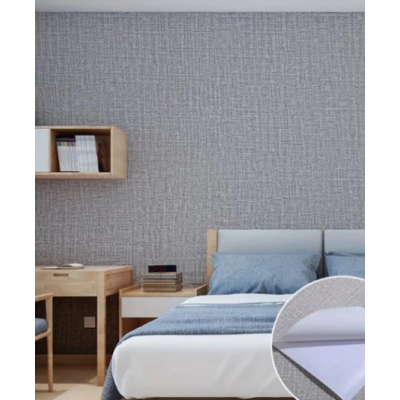 Rola Tapet 3D Autoadeziv model relief GRI 280 x 50 cm moale la atingere usor de montat