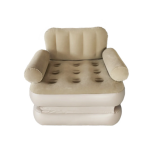 Saltea de dormit gonflabila cu spatar canapea extensibila pentru o singura persoana