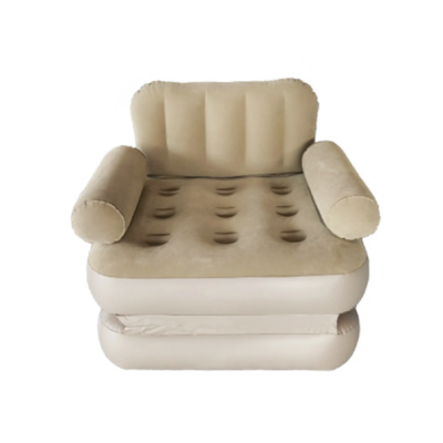 Saltea de dormit gonflabila cu spatar canapea extensibila pentru o singura persoana