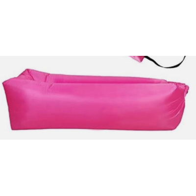 Saltea gonflabila tip sezlong Lazybag material rezistent umflare fara pompa pentru plaja/picnic/camping rucsac de depozitare