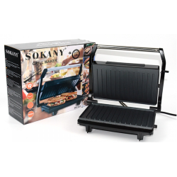 Sandwich Maker Grill tip gratar Sokany SK-220 1200 W placi anti-aderente