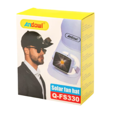 Sapca cu ventilator solar incorporat Andowl Q FS330