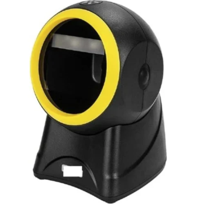 Scaner QR/coduri de bare de birou profesional Andowl Q SM6 negru/galben