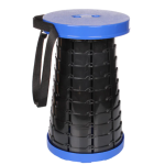 Scaun retractabil cu pliere telescopica pentru camping