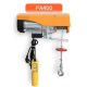 Scripete pentru troliu electric PA400 de 70/300 kg franghie de ridicare 20 m