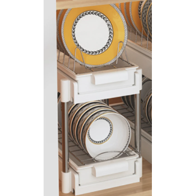 Scurgator vase cu 2 nivele sistem de glisare si scurgere a apei