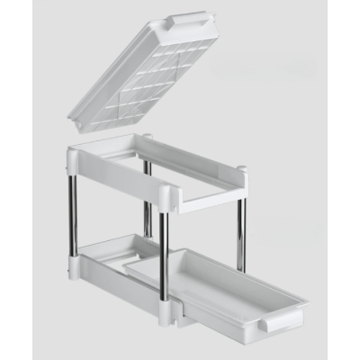 Scurgator vase cu 2 nivele sistem de glisare si scurgere a apei