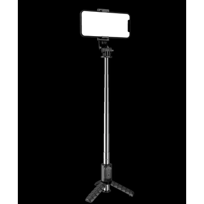 Selfie stick bluetooth cu trepied mini selfie Q11 black