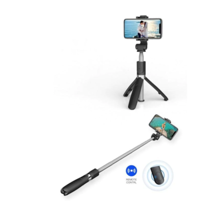 Selfie stick L01 18-60cm bluetooth