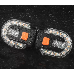 Semnalizare Bicicleta  FY-1825 Ovala  cu Telecomanda Wireless