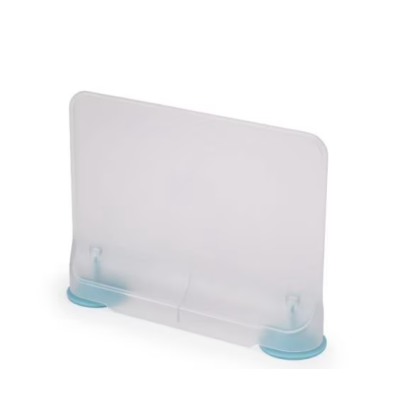 Separator pentru frigider 15.5 x 5.5 x 20.5 cm Transparent/ Albastru
