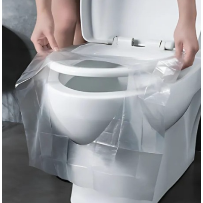 Set 100 protectii igienice pentru colac de toaleta