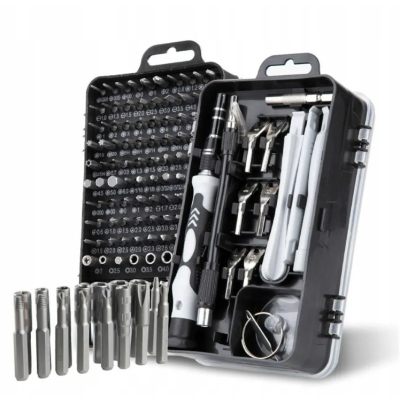 Set 105 piese de surubelnita precizie si biti