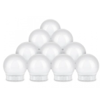 Set 10 Becuri LED pentru Oglinda de Machiaj cu 3 Moduri de Iluminare