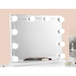 Set 10 Becuri LED pentru Oglinda de Machiaj cu 3 Moduri de Iluminare