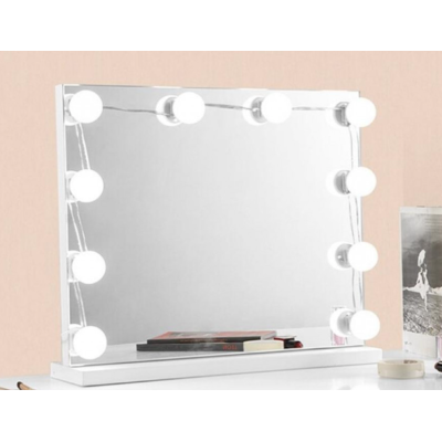 Set 10 Becuri LED pentru Oglinda de Machiaj cu 3 Moduri de Iluminare