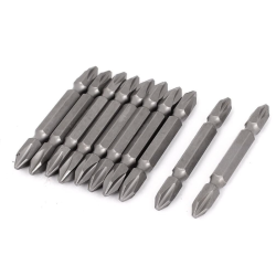 Set 10 Biti de impact cu 2 capete 65mm prindere 1/4 hexagonal