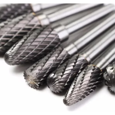 Set 10 Freze de Carbura MICI 3-4 MM  pentru Metal