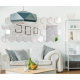 Set 10 Oglinzi Design Hexagon - Oglinzi Decorative Acrilice Cristal - Diamant - Fagure 10 bucati/set