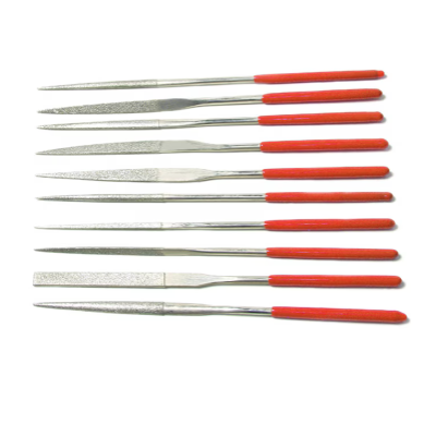 Set 10 Pile de precizie diamantate Diverse Forme 3x140x6 mm GR65006