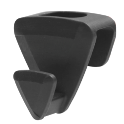 Set 12 carlige pentru umerase negru