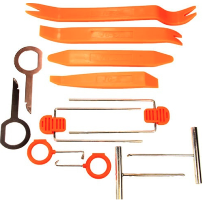 Set 12 Instrumente Auto demontare RADIO / Tapiterie