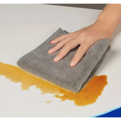 Set 12 lavete microfibra ultra absorbante gri ecologice reutilizabile