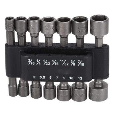 Set 14 adaptoare tip bit cu chei tubulare hexagonale 5-12